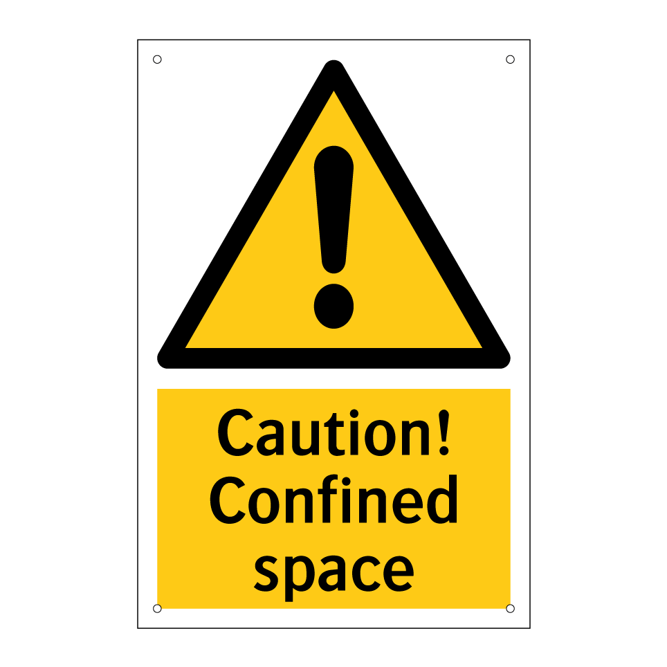 Caution! Confined space