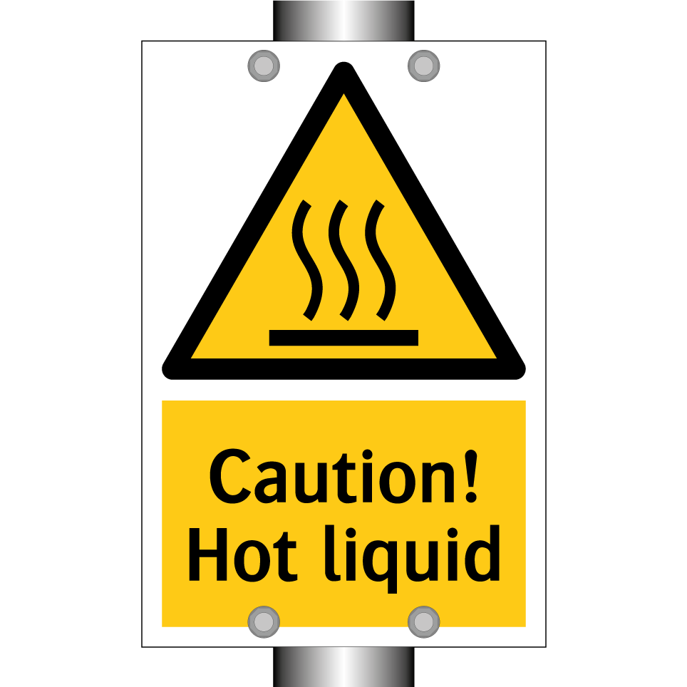 Caution! Hot liquid