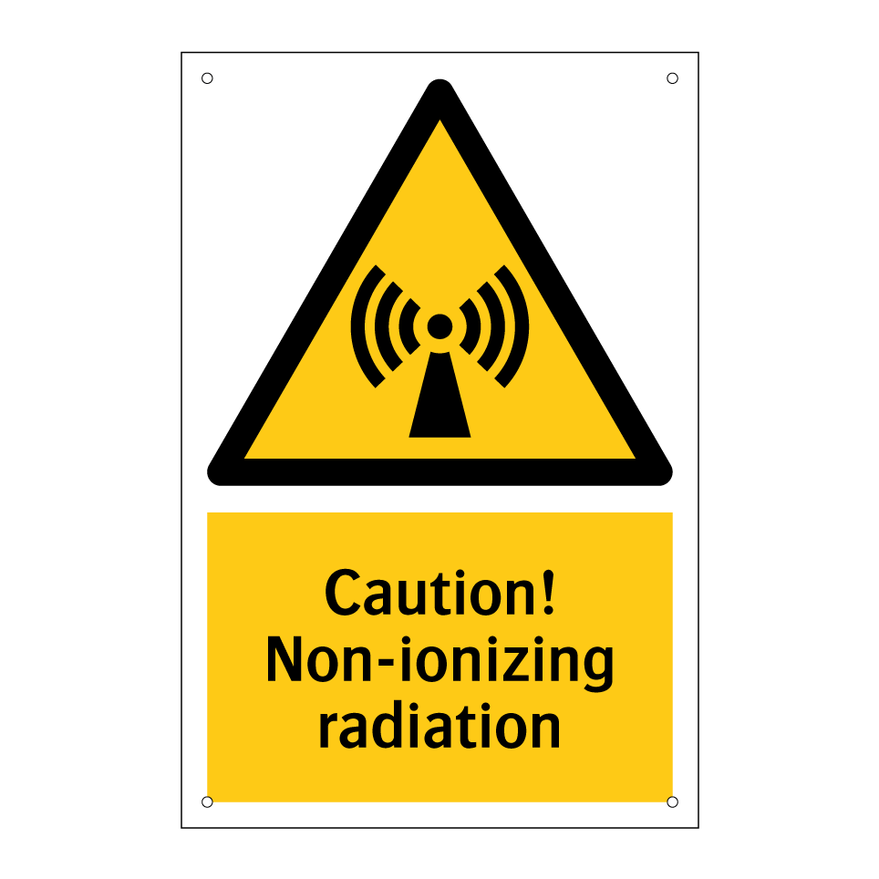 Caution! Non-ionizing radiation