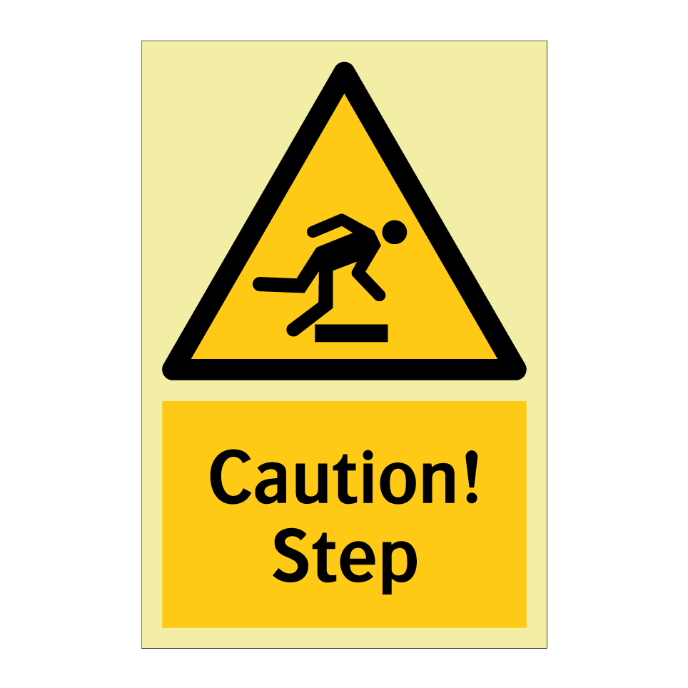 Caution! Step