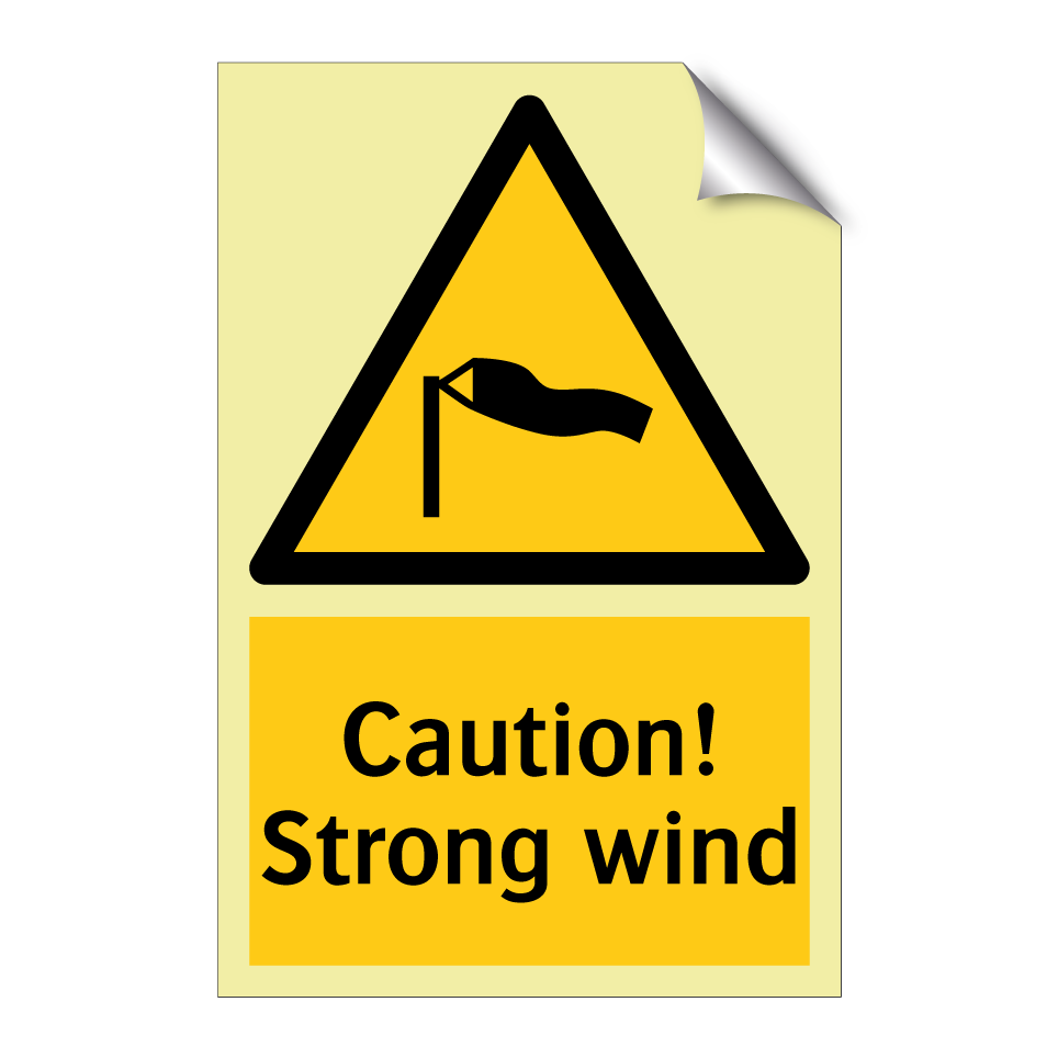 Caution! Strong wind