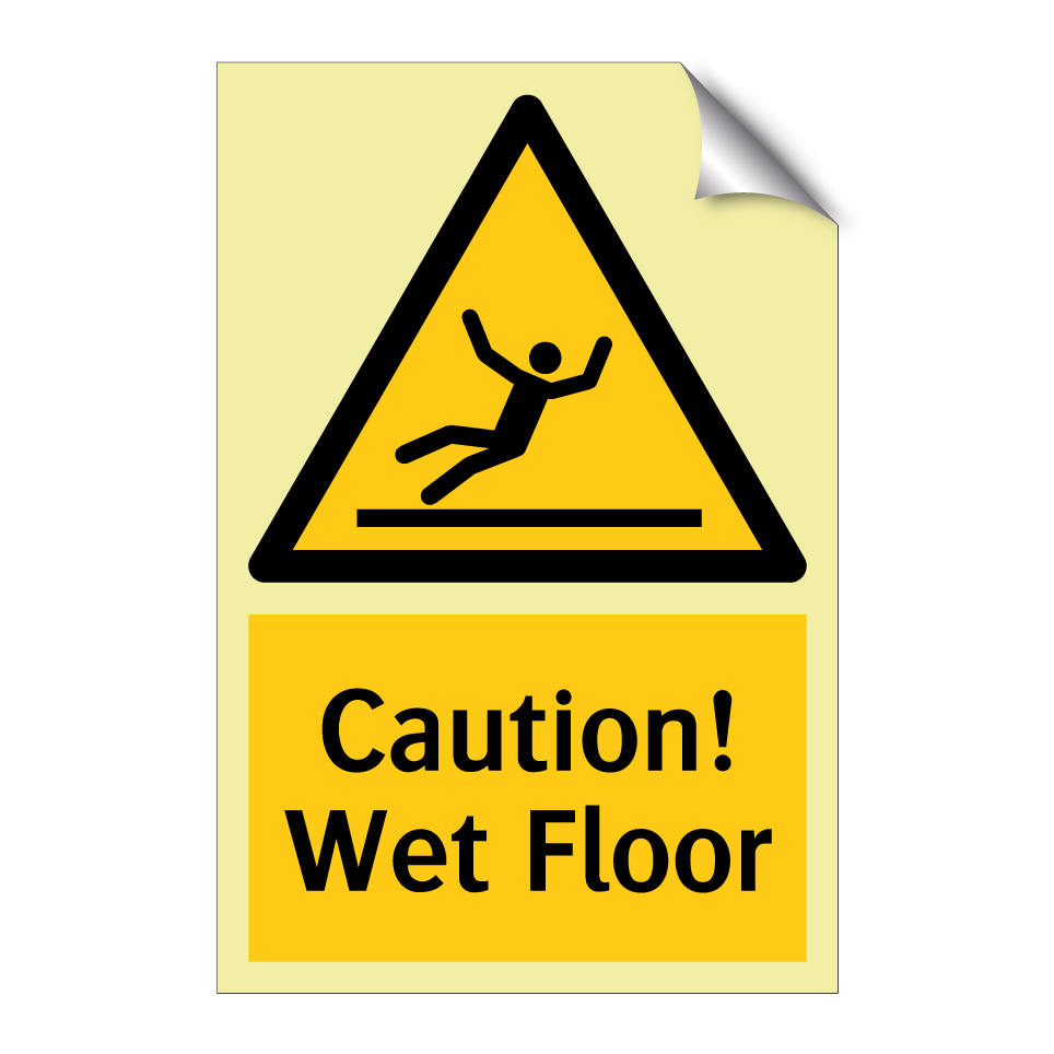 Caution! Wet Floor