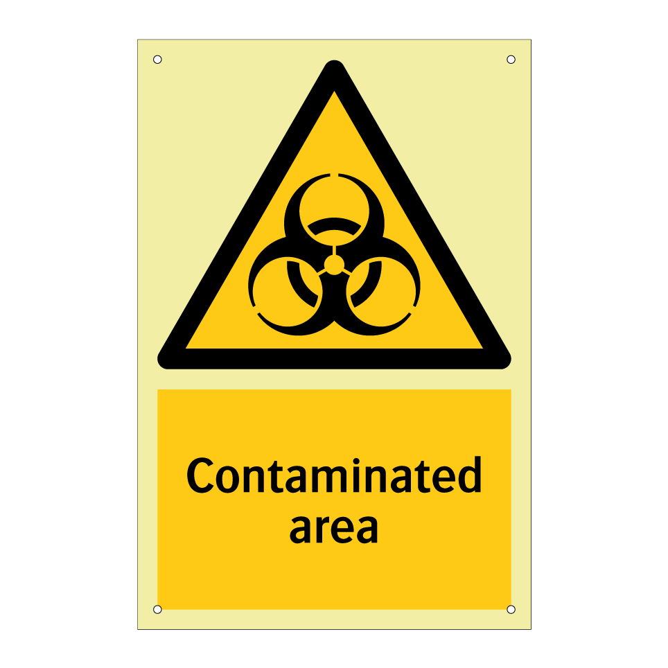 Contaminated area