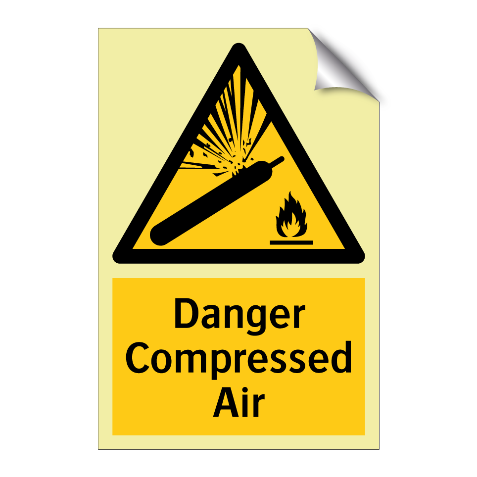 Danger Compressed Air