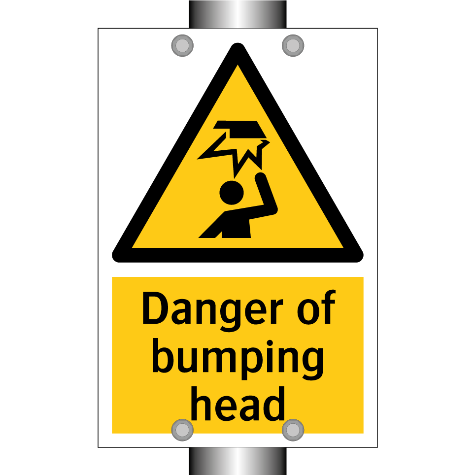 Danger of bumping head