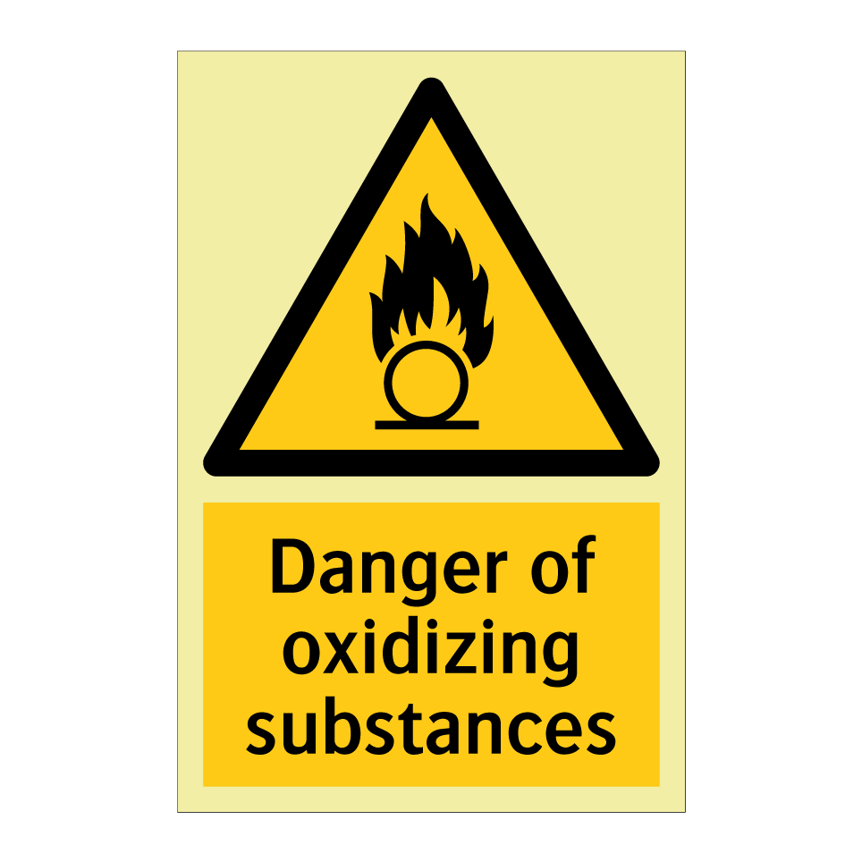 Danger of oxidizing substances