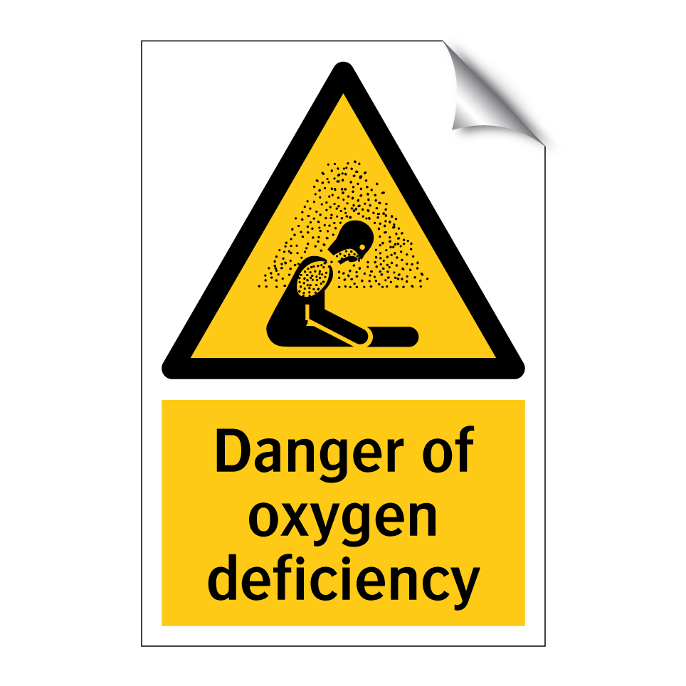 Danger of oxygen deficiency