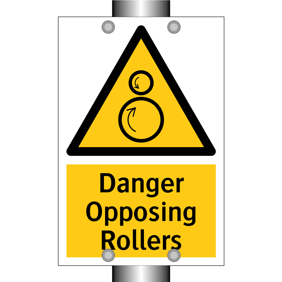 Danger Opposing Rollers
