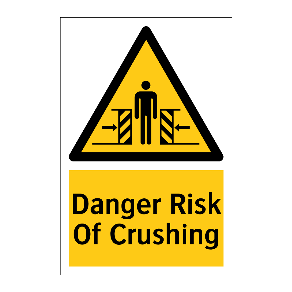 Danger Risk Of Crushing