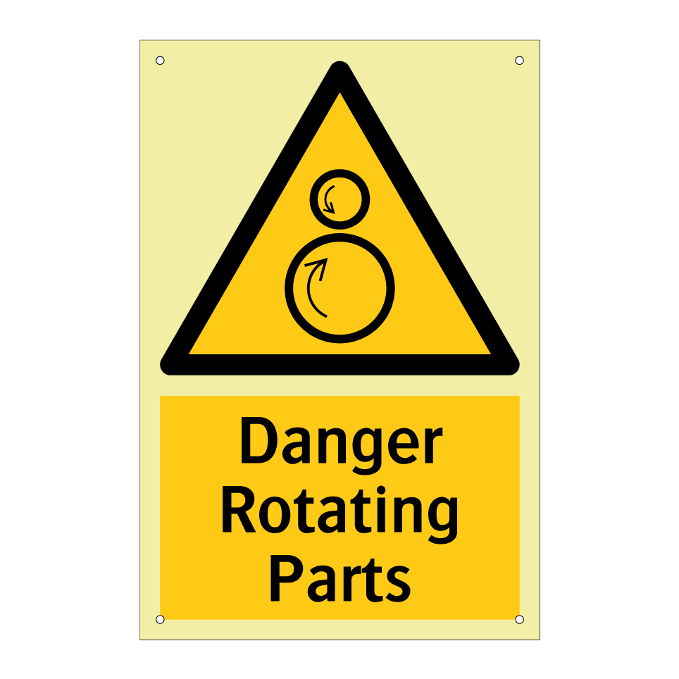 Danger Rotating Parts
