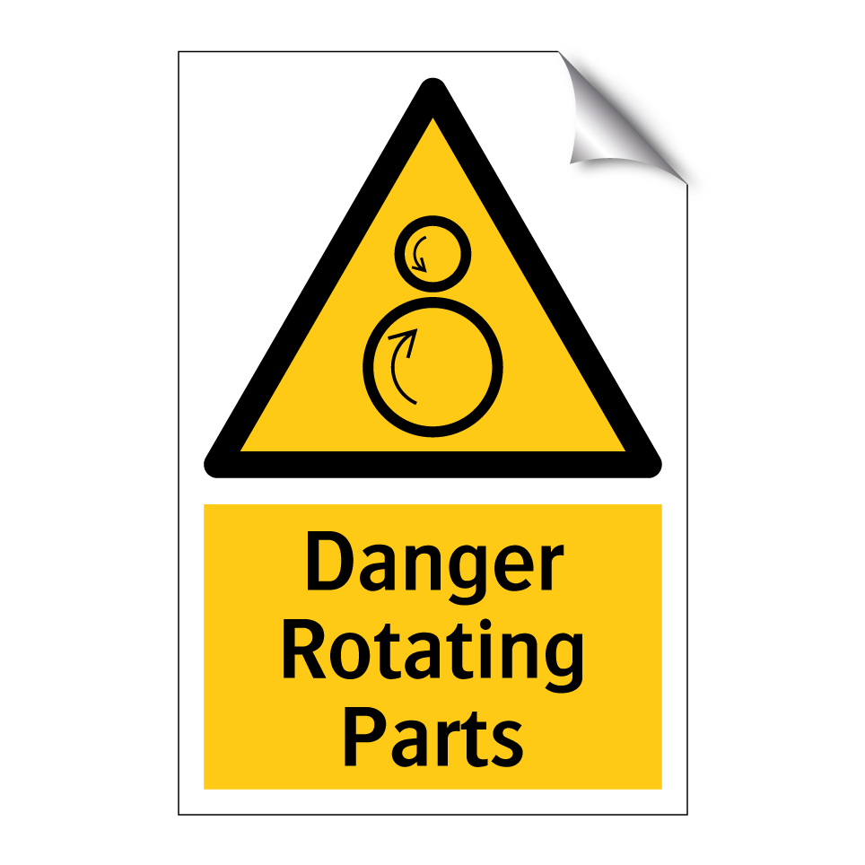 Danger Rotating Parts