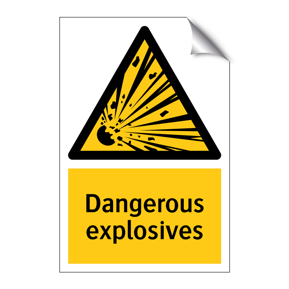 Dangerous explosives