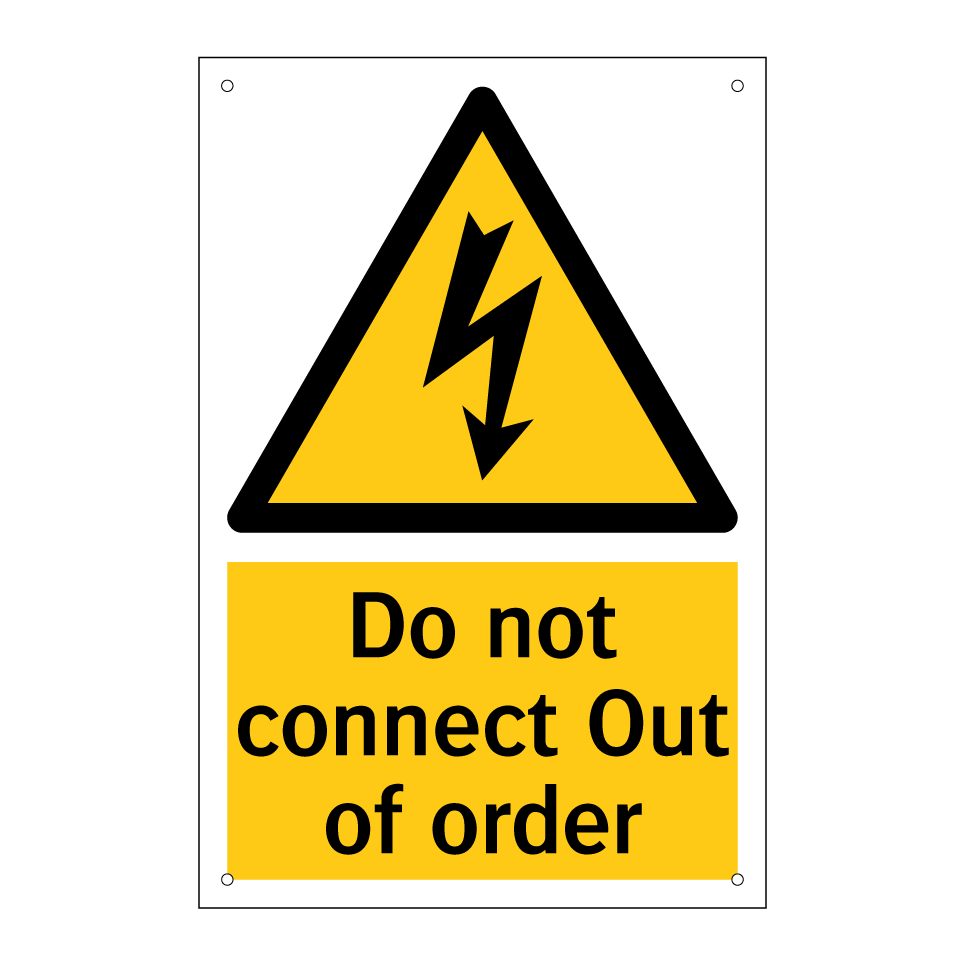 Do not connect Out of order