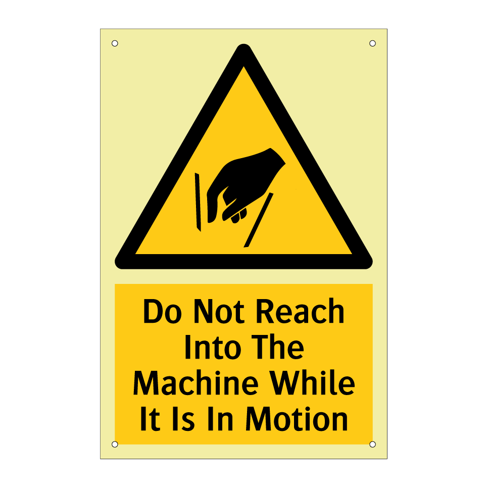 Do Not Reach Into The Machine While It Is In Motion