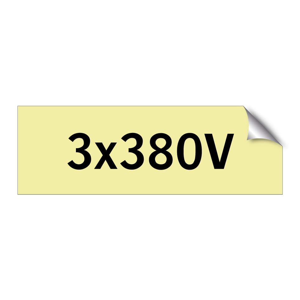 3x380V