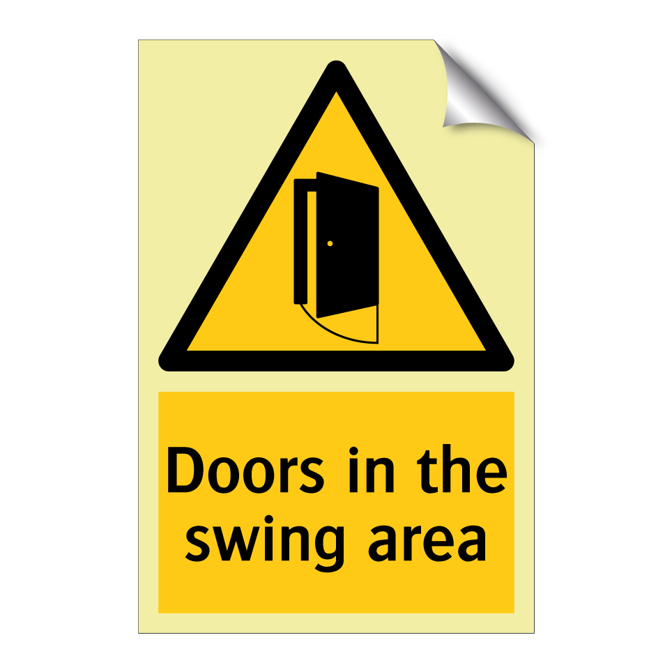 Doors in the swing area