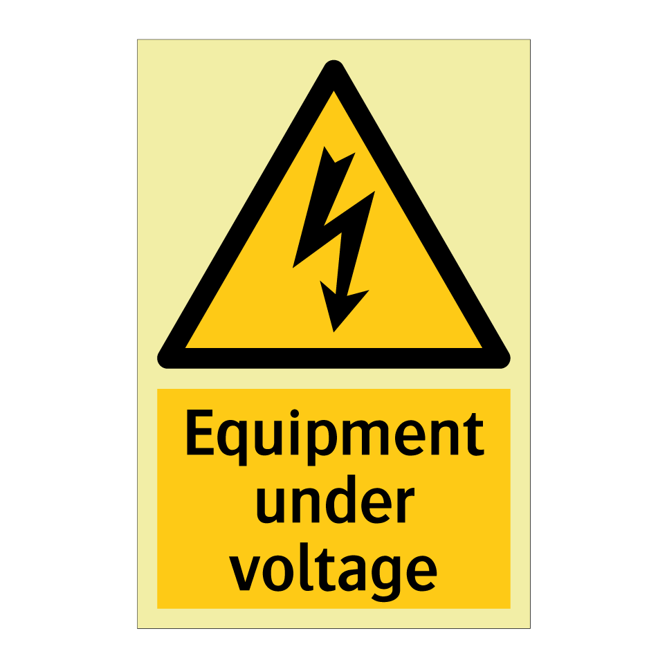 Equipment under voltage