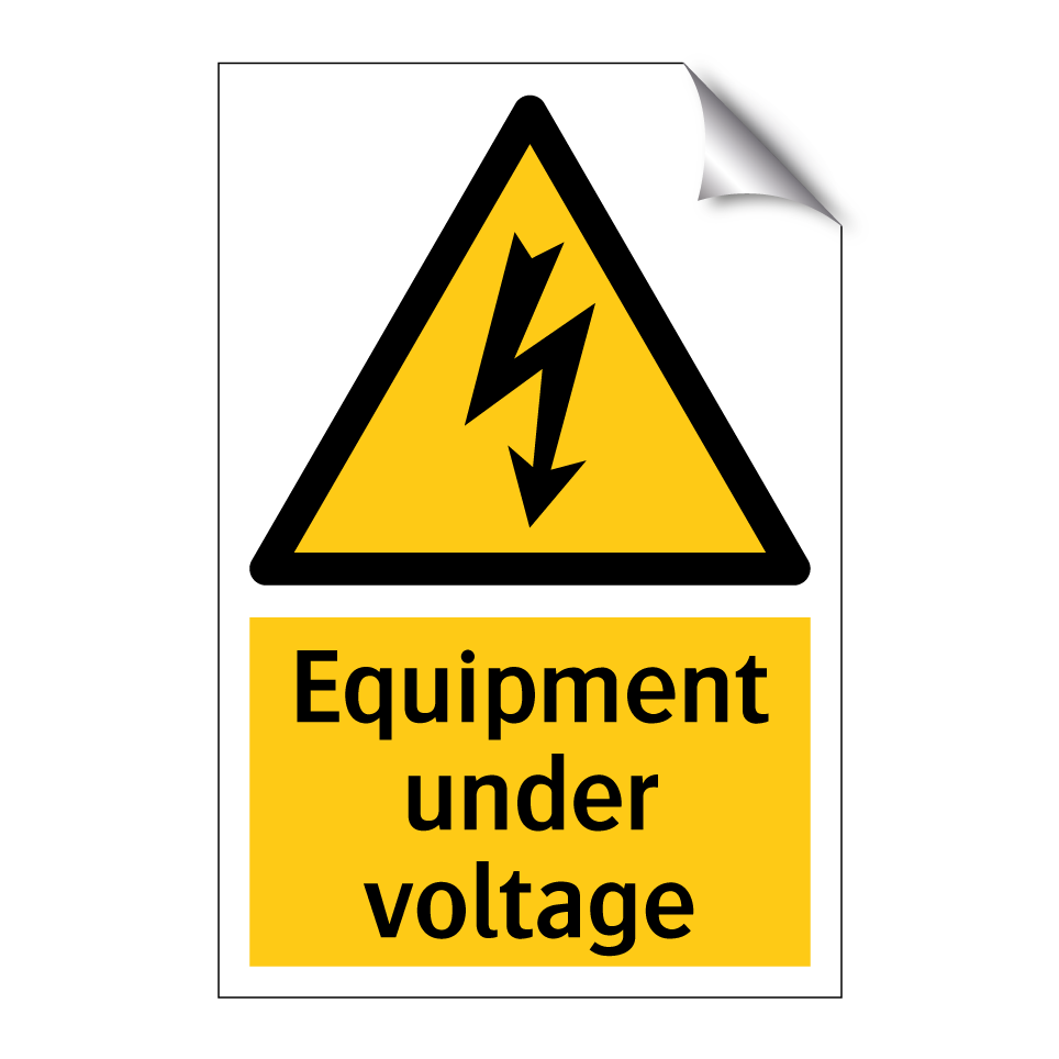 Equipment under voltage