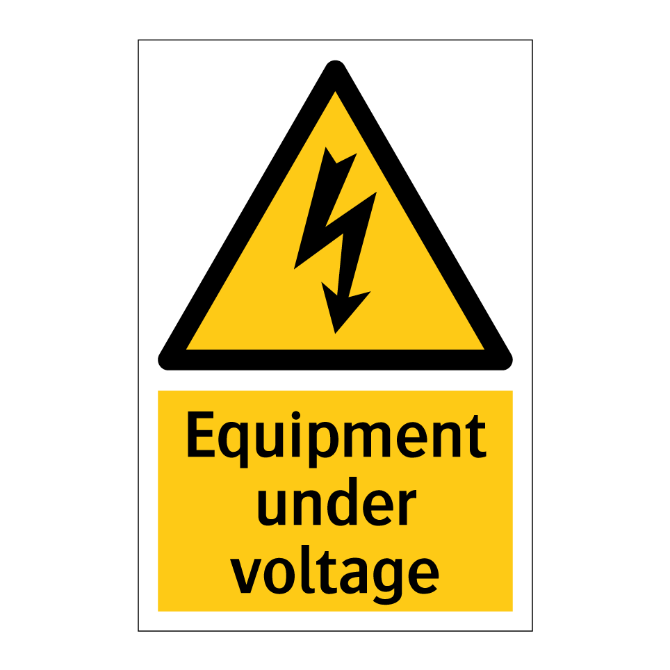 Equipment under voltage