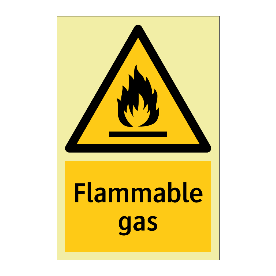 Flammable gas