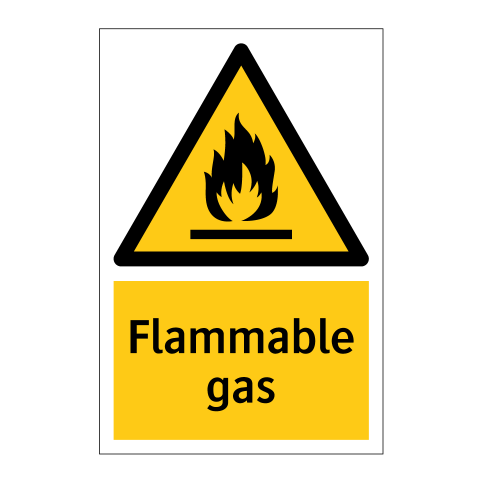 Flammable gas