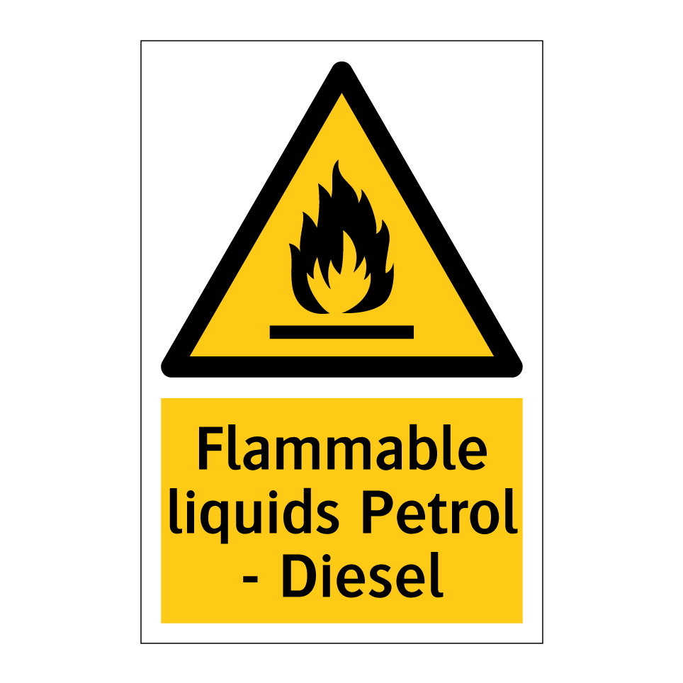 Flammable liquids Petrol - Diesel