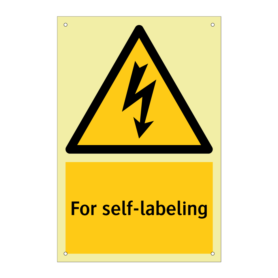 For self-labeling