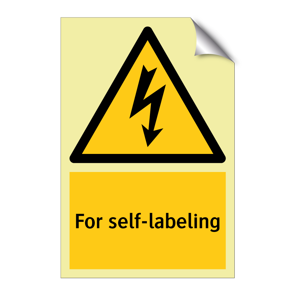 For self-labeling