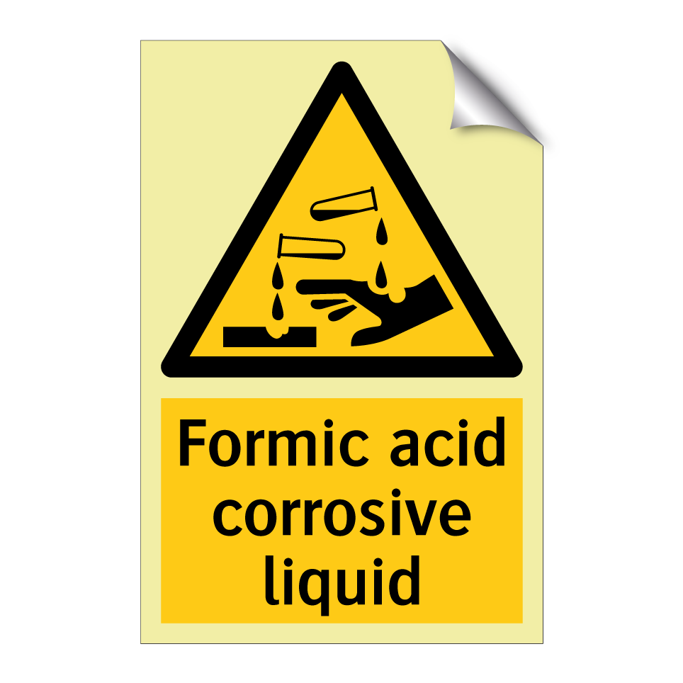 Formic acid corrosive liquid