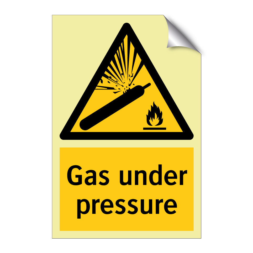Gas under pressure