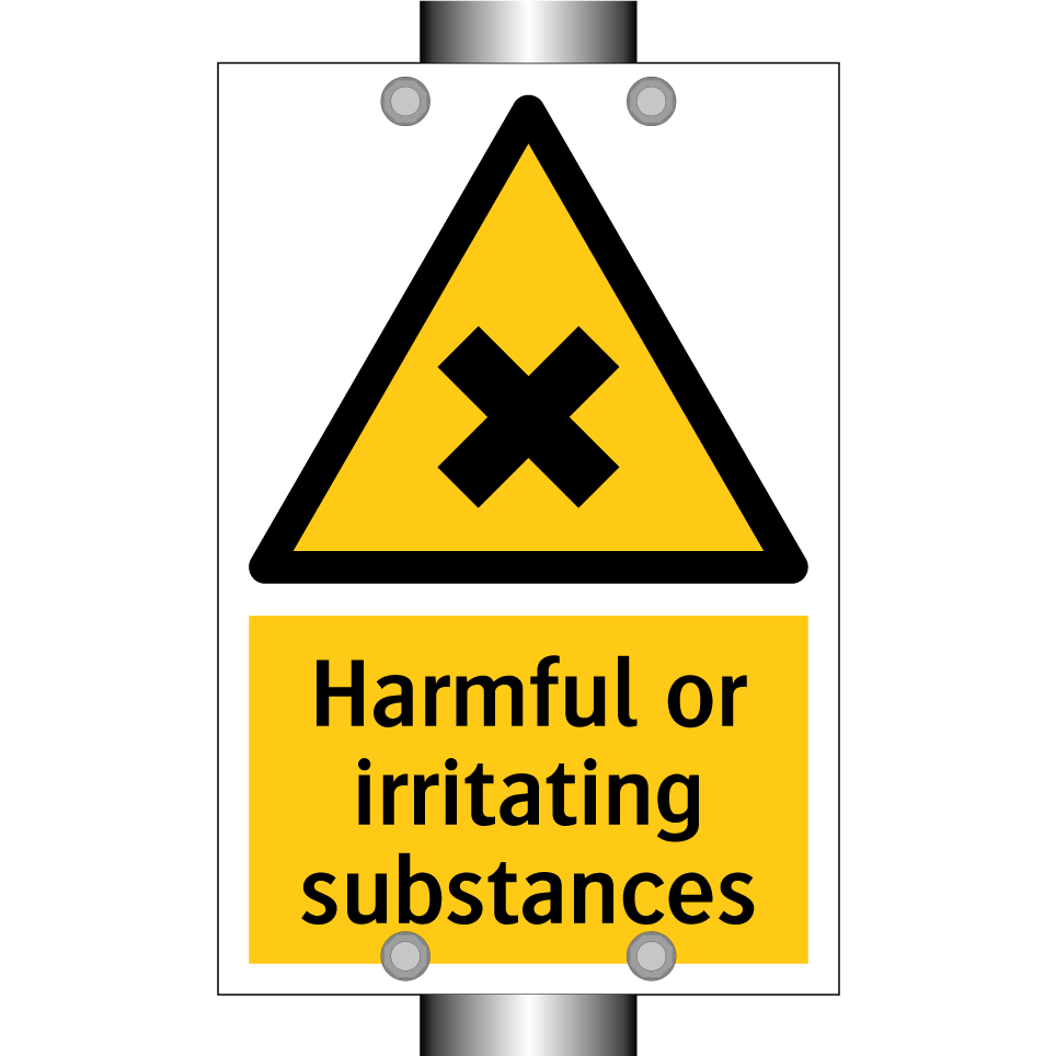 Harmful or irritating substances