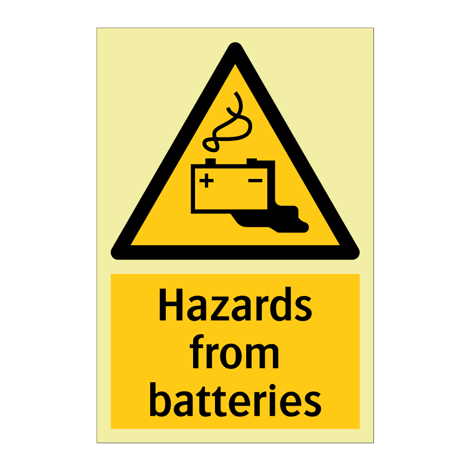 Hazards from batteries