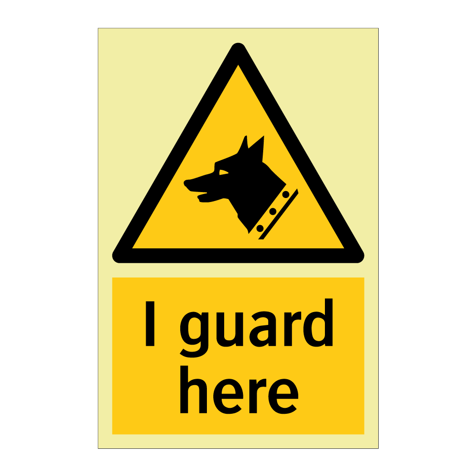 I guard here