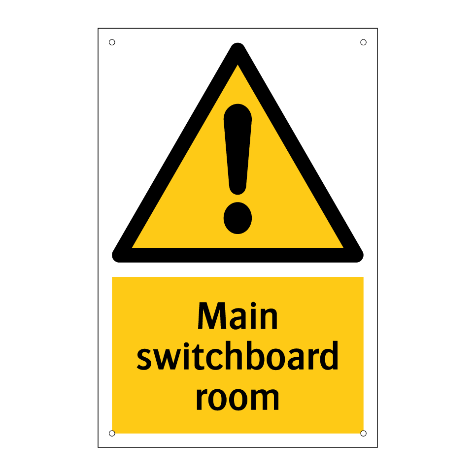 Main switchboard room