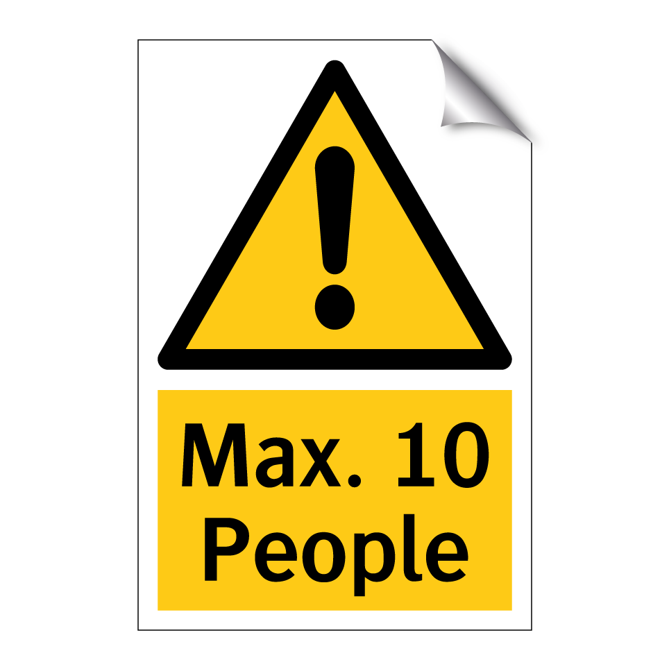 Max. 10 People