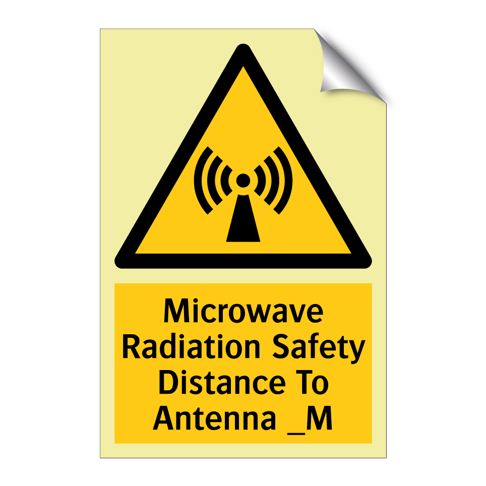 Microwave Radiation Safety Distance To Antenna _M