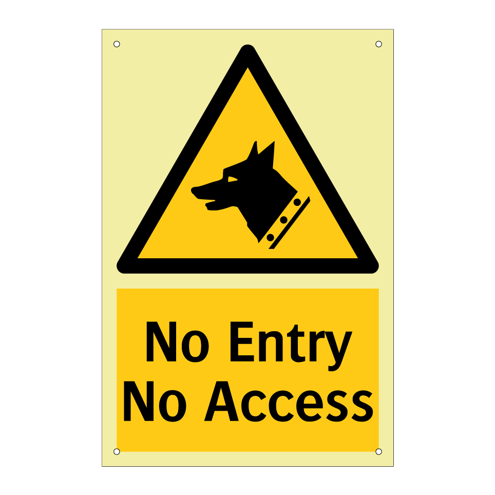No Entry No Access