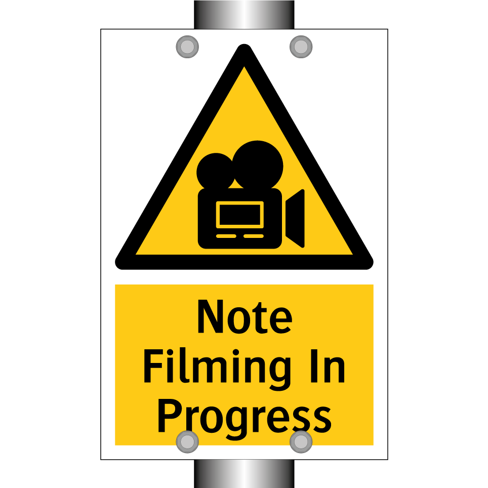 Note Filming In Progress