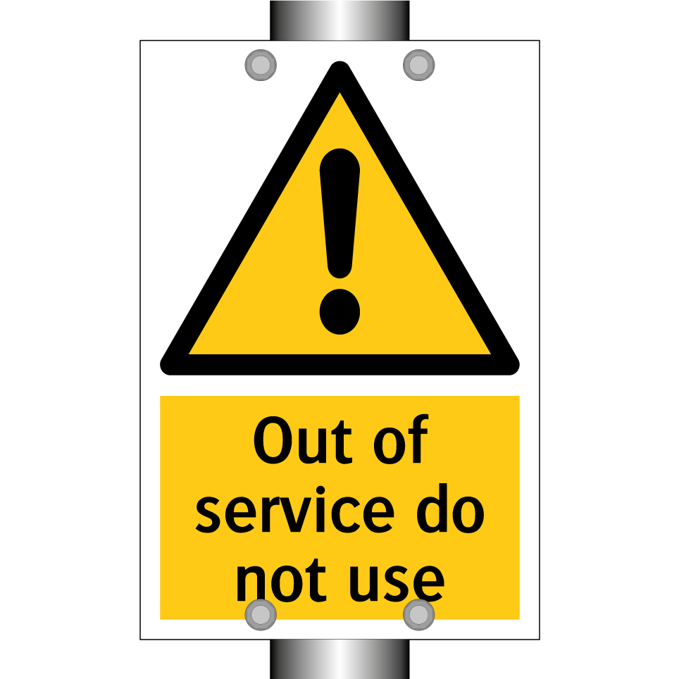 Out of service do not use