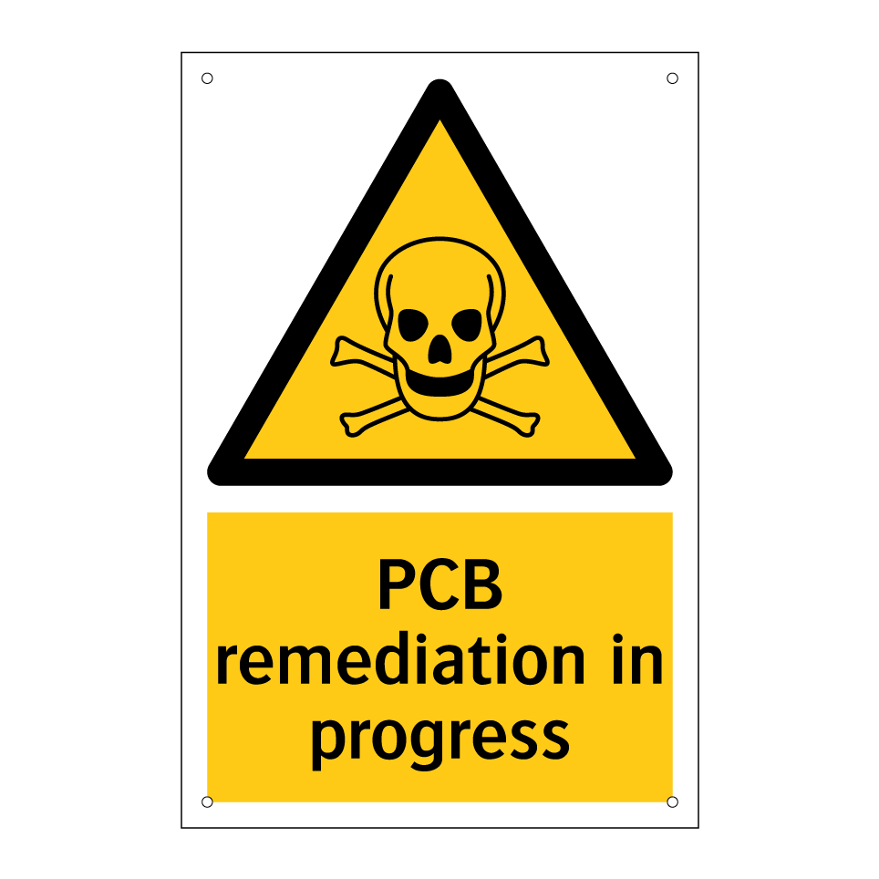 PCB remediation in progress