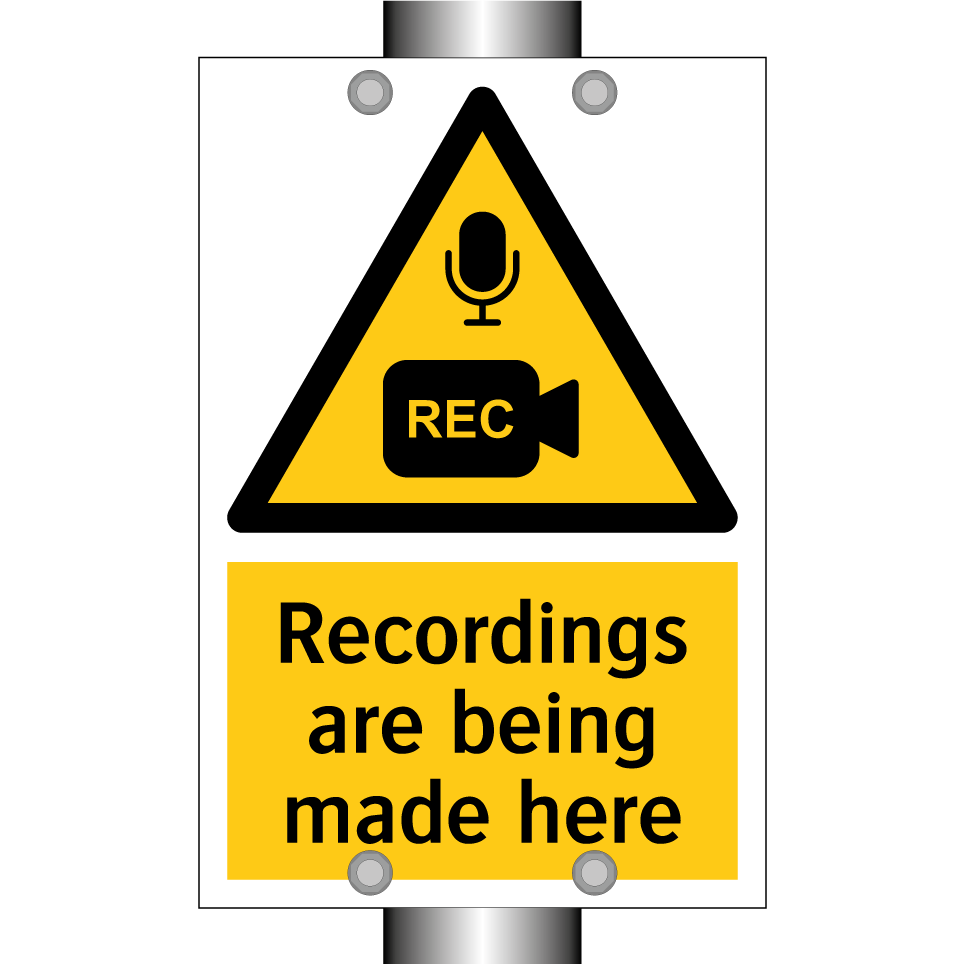 Recordings are being made here