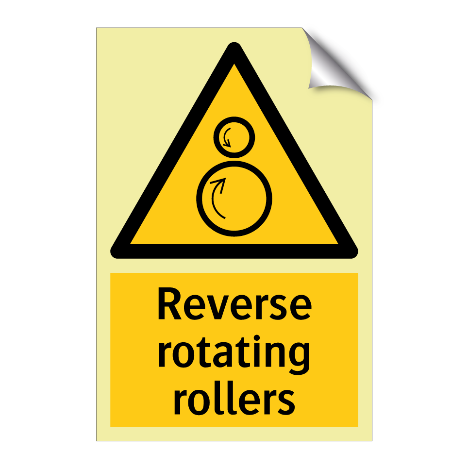Reverse rotating rollers