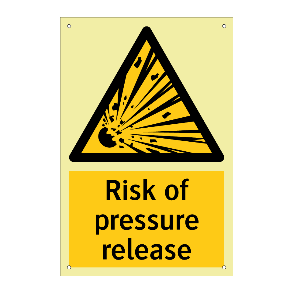 Risk of pressure release