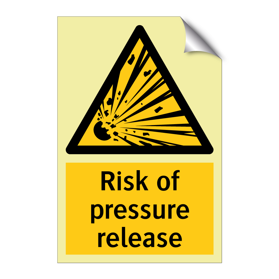 Risk of pressure release