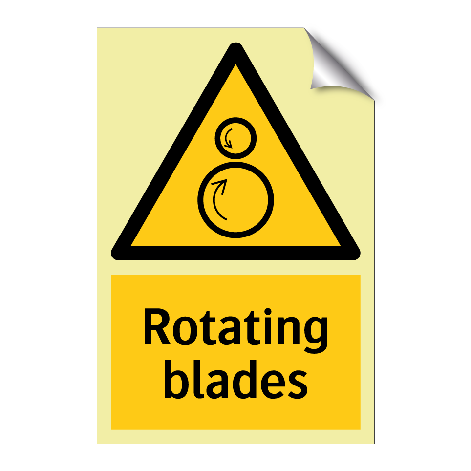 Rotating blades