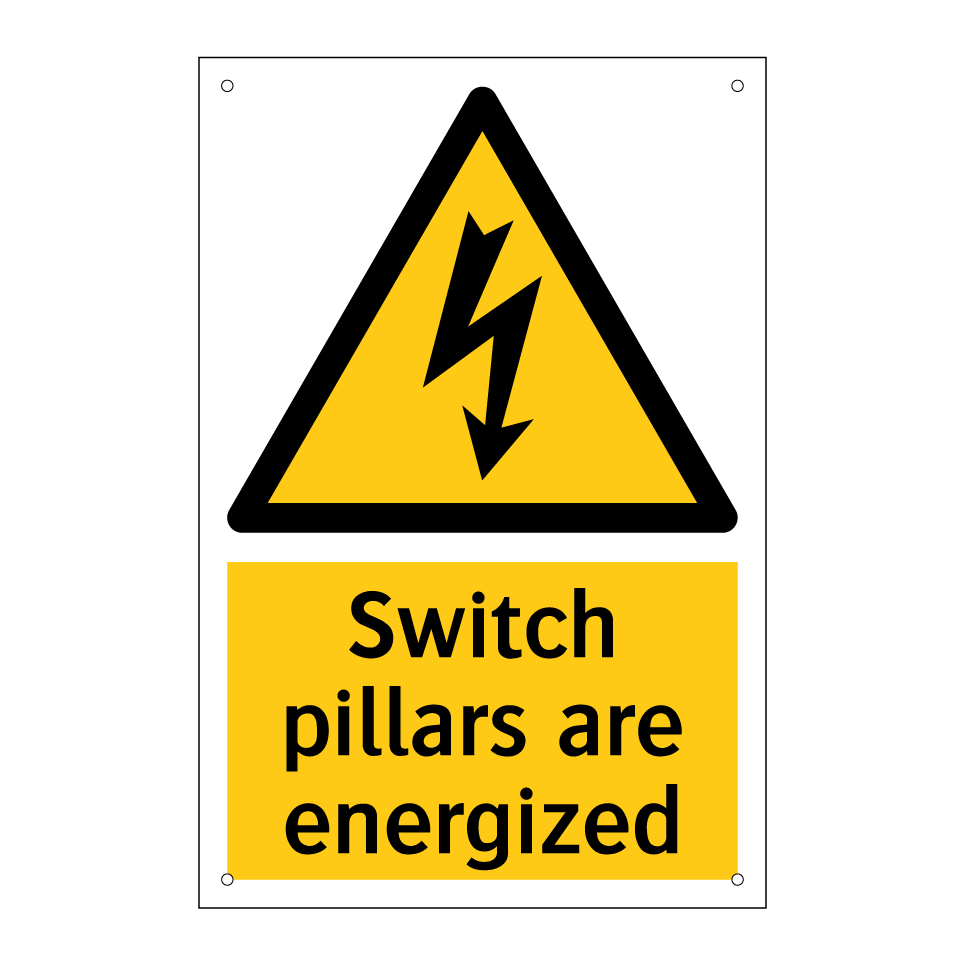Switch pillars are energized