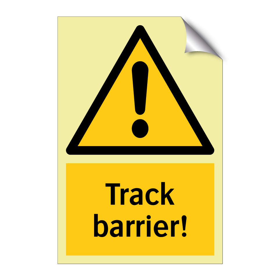 Track barrier!