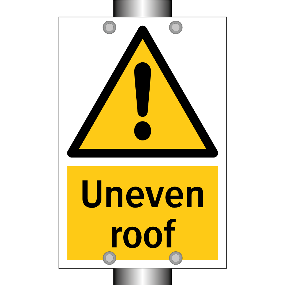 Uneven roof
