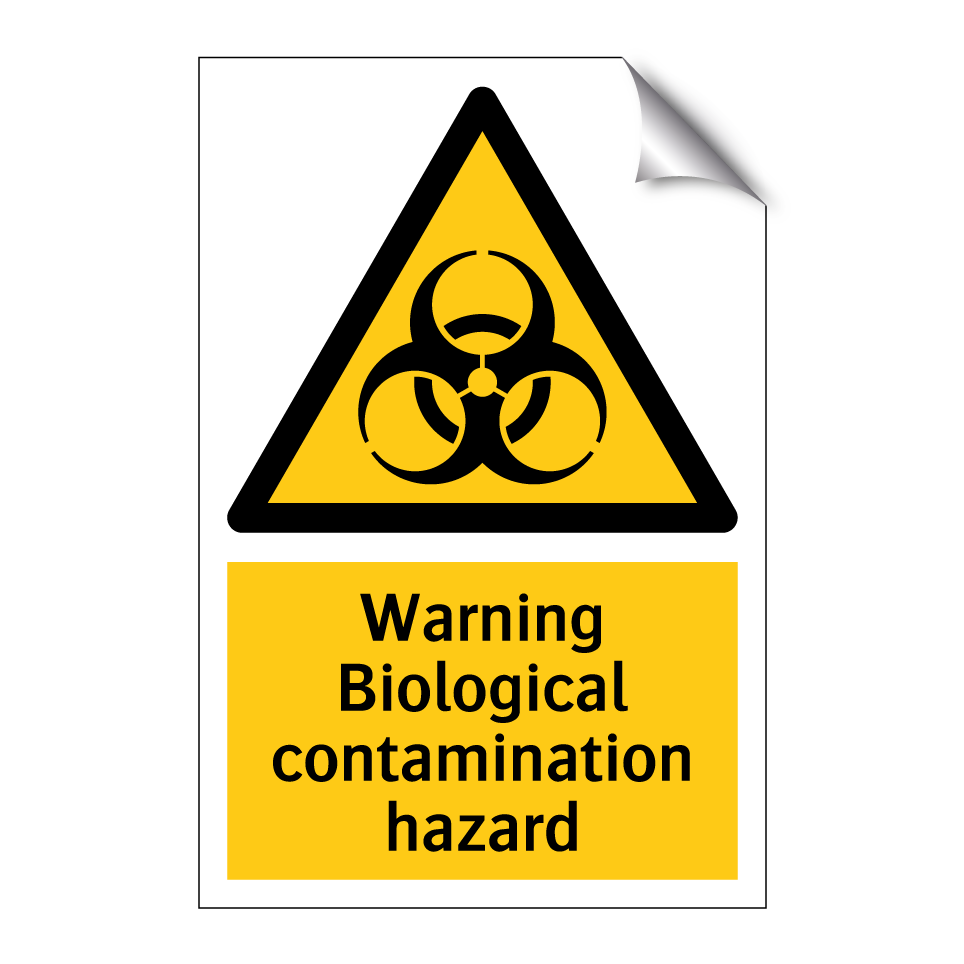 Warning Biological contamination hazard