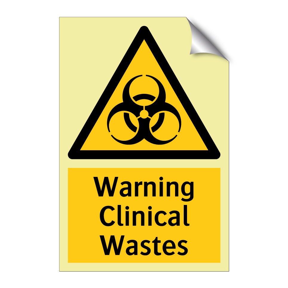Warning Clinical Wastes